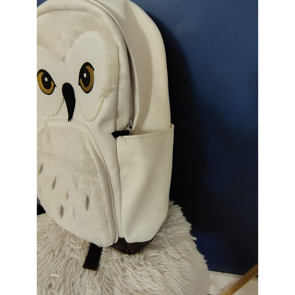 Bioworld Harry Potter Hedwig Owl Faux Leather School Backpack Bag - Picture 7 of 10